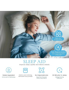 Dispositivo de Ayuda para Dormir WinkithW Azul - Compacto 2