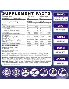 Gomitas para Dormir Niños LILICARE - Sin Melatonina 60g 2