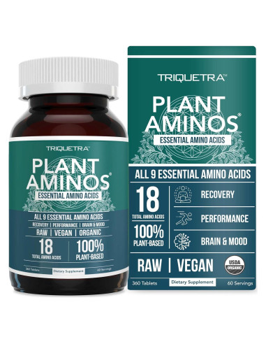 Aminos de Planta Triquetra Health 360 Tabletas Veganas