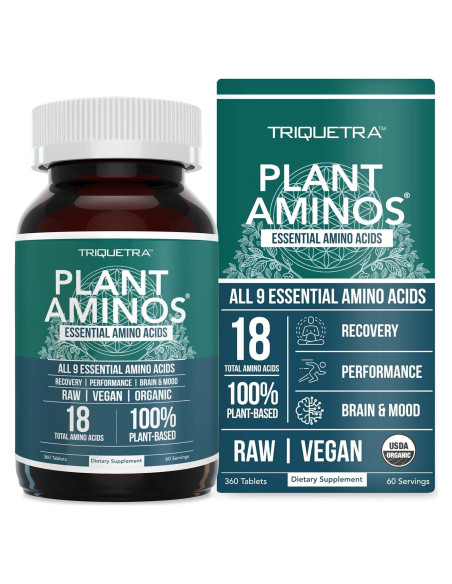 Aminos de Planta Triquetra Health 360 Tabletas Veganas