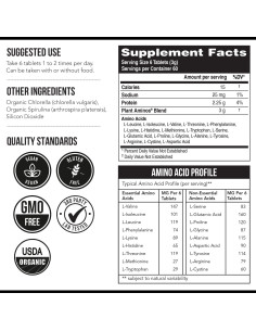 Aminos de Planta Triquetra Health 360 Tabletas Veganas 2