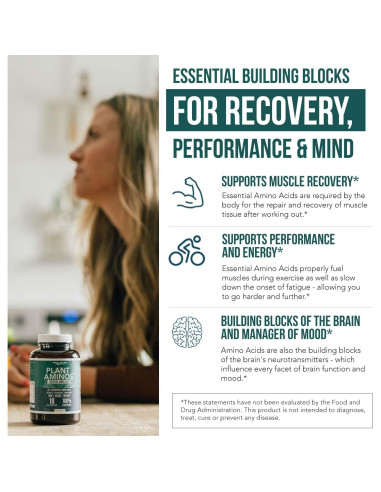 Aminos de Planta Triquetra Health 360 Tabletas Veganas