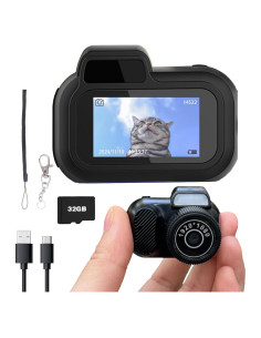 Mini Cámara Digital Llaverito Sniegauu 1080P con 32GB