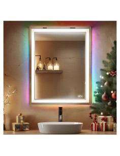 Espejo de Baño LED Homedex 81x102 cm RGB Inteligente