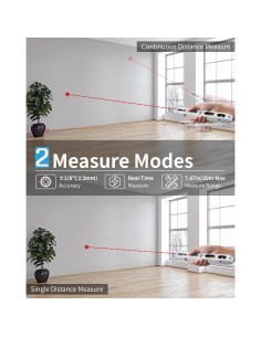 Nivel de Espiritu 3-en-1 Firecore con Medidor Laser 20m 2