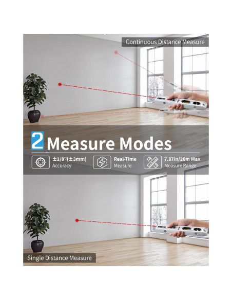 Nivel de Espiritu 3-en-1 Firecore con Medidor Laser 20m