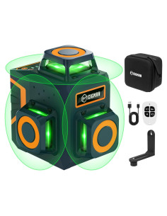 Nivel láser CIGMAN CM-701SE 3x360 Autonivelante 30m