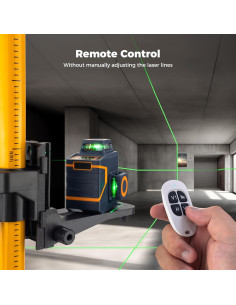 Nivel láser CIGMAN CM-701SE 3x360 Autonivelante 30m 2