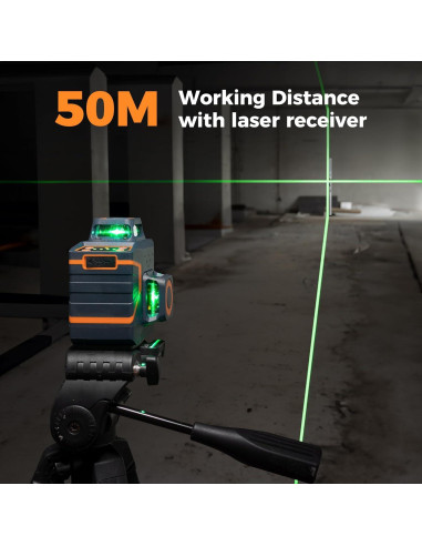 Nivel láser CIGMAN CM-701SE 3x360 Autonivelante 30m