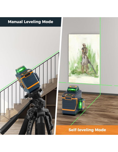 Nivel láser CIGMAN CM-701SE 3x360 Autonivelante 30m