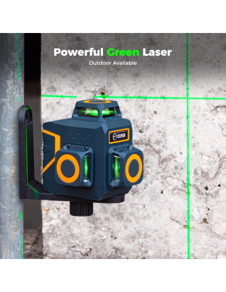 Nivel láser CIGMAN CM-701SE 3x360 Autonivelante 30m