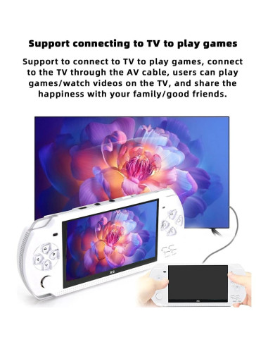 Consola de Juegos Portátil JXD S6 8GB 2000 Juegos Retro