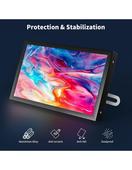 Monitor Mini 7" CUQI EM713 HD 1024x600 con Altavoces Integrados