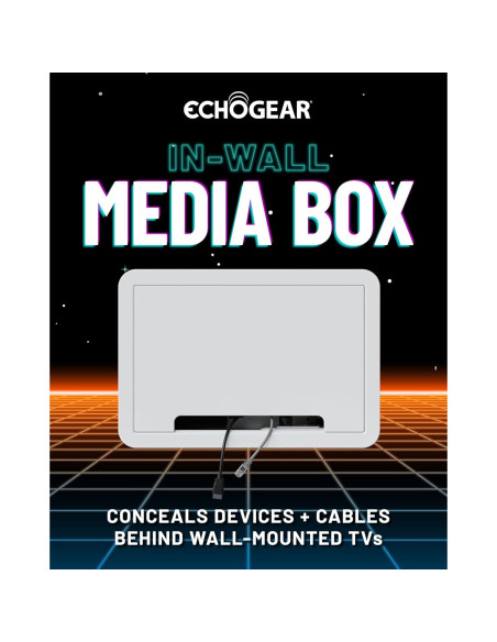 Caja de Medios Empotrada ECHOGEAR 22.86x36.32 cm WiFi