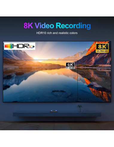 Android TV Box Sidiwen X10 4GB RAM 64GB 8K WiFi Bluetooth