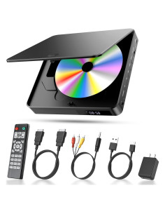 Reproductor de DVD Arafuna HDMI Compacto para TV - Todas las Regiones