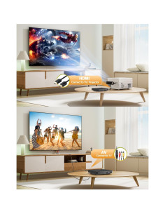 Reproductor de DVD Arafuna HDMI Compacto para TV - Todas las Regiones 2