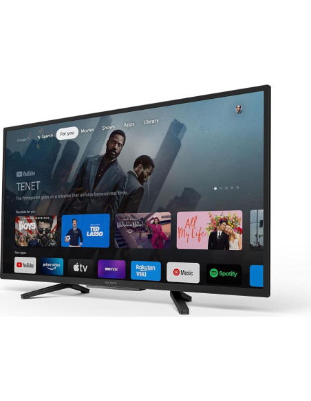 Televisor LED Sony 32" HD 720p HDR W830K con Google TV