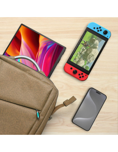 Monitor Portátil Kado 15.6" FHD 1080p IPS con Altavoces