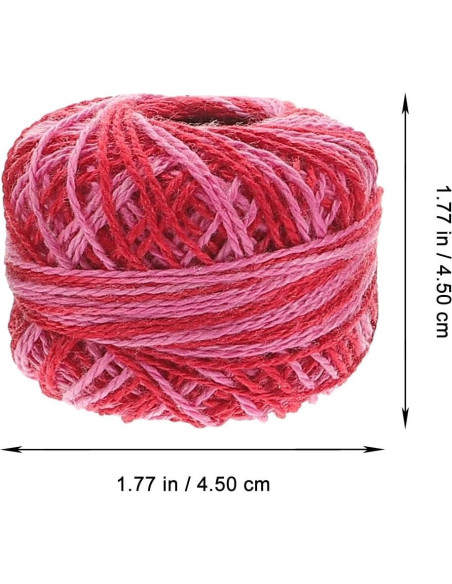 Kit de Fabricación de Pulseras Beavorty 16 Hilos Algodón Colorido