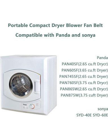 Correa Ventilador Secador Portátil Superbobi PAN725SF