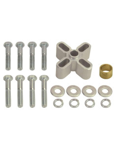 Espaciador de Ventilador Derale 31510 Aluminio 2,54 cm