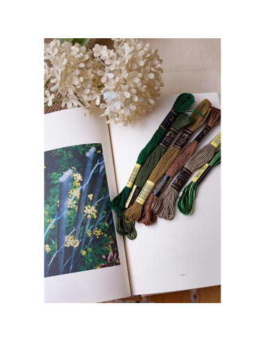 Hilo de Bordado UMC STAG 12 Piezas Algodón Egipcio 8.00m