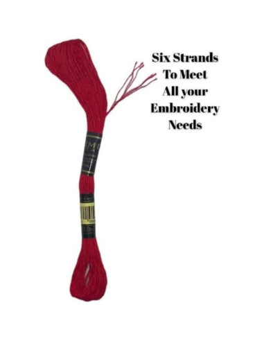 Hilo de Bordado UMC STAG 12 Piezas Algodón Egipcio 8.00m