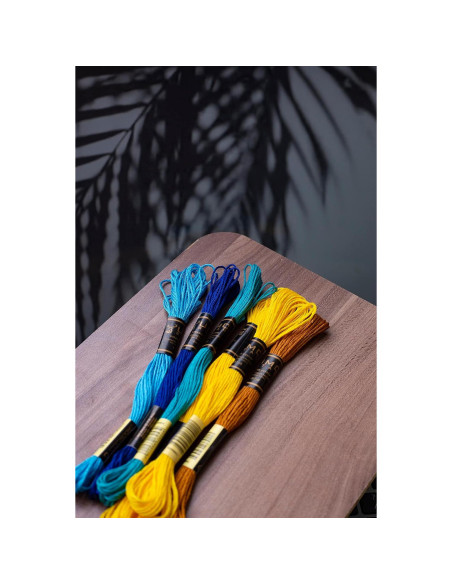 Hilo de Bordado UMC STAG 12 Piezas Algodón Egipcio 8.00m