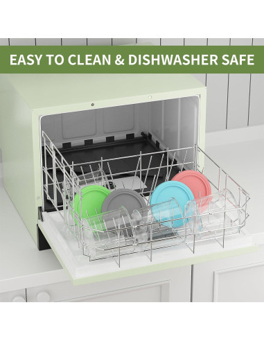 Recipientes Ninja Creami 16oz - Paquete de 4 Colores