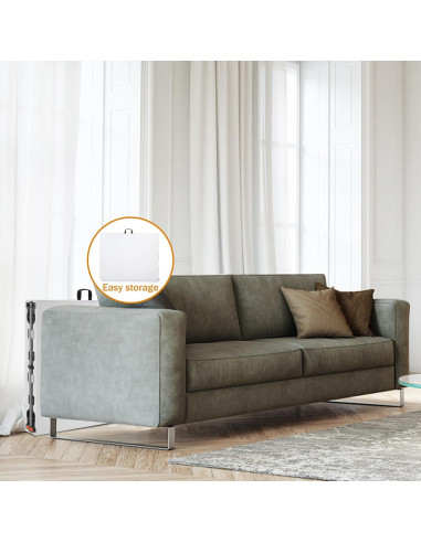 Mesa Plegable de Comedor ANJONG ANJ 1.83 m Blanca 149.68 kg