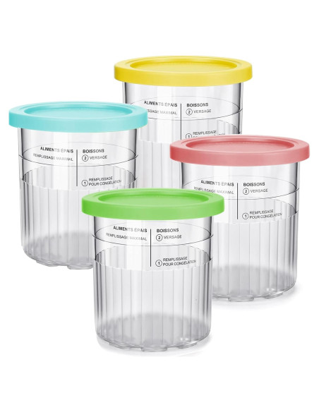 Recipientes de Helado 24oz Deelink para Ninja Creami NC501