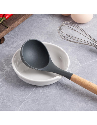 Soporte para Cucharas Cerámica HOKELER Blanco 12,19 cm