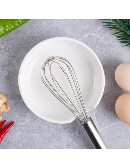 Soporte para Cucharas Cerámica HOKELER Blanco 12,19 cm