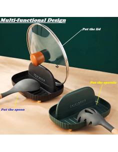 Soporte para Utensilios de Cocina Suugly Blanco 17.7x12 cm 2