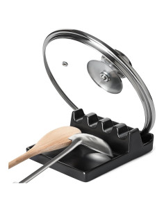 Soporte para Cuchara de Cerámica LE TAUCI Negro 15.75 cm