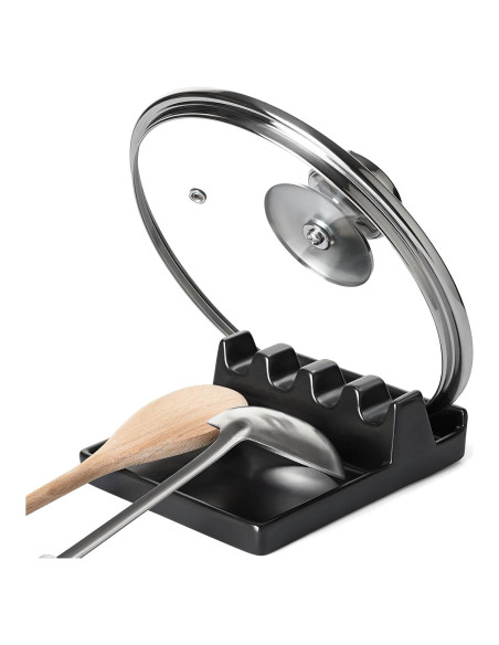 Soporte para Cuchara de Cerámica LE TAUCI Negro 15.75 cm