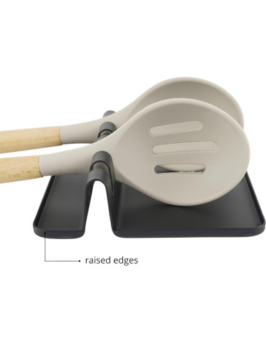 Soporte para Cucharas Acero Inoxidable W. Innovation Negro