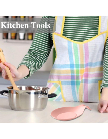 Soporte para cuchara de silicona Xiaokeis - 3 unidades