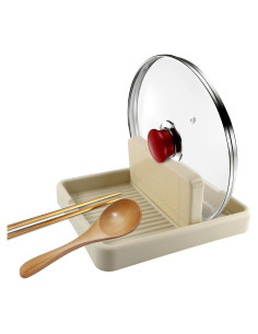 Soporte para Cucharas y Tapas de Olla LVYKING Blanco