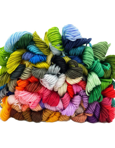 Hilo de Bordado INFNZOLI 100 Colores 8m Kit Pulseras