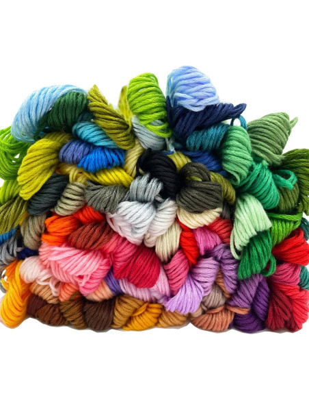 Hilo de Bordado INFNZOLI 100 Colores 8m Kit Pulseras Hilo de Bordado INFNZOLI 100 Colores 8m Kit Pulseras