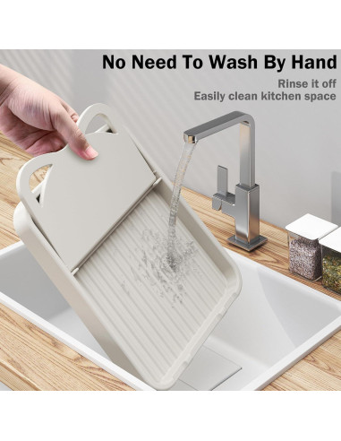 Soporte para Cucharas H&W 2 Piezas Negro Plegable Cocina