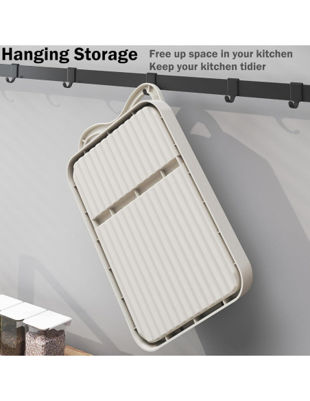 Soporte para Cucharas H&W 2 Piezas Negro Plegable Cocina