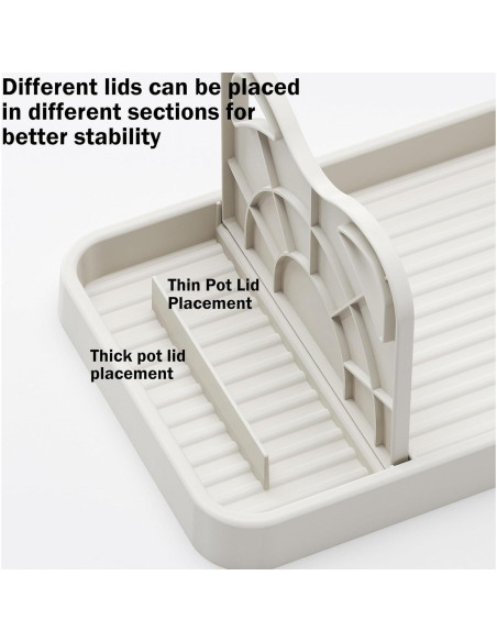 Soporte para Cucharas H&W 2 Piezas Negro Plegable Cocina