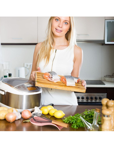 Soporte para cuchara cerámica Hasense rosa 22x8 cm