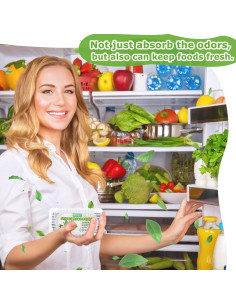 Desodorante de Nevera Hengu 6 Unidades Carbón Activado Efectivo 2