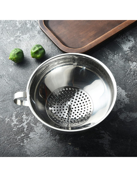 Embudo de Conservación Delove Acero Inoxidable Kit 3 Piezas