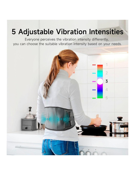 Almohadilla Térmica Inalámbrica ALLJOY 170 cm con Masaje