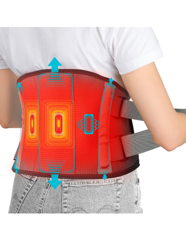 Almohadilla Térmica Inalámbrica ALLJOY 170 cm con Masaje